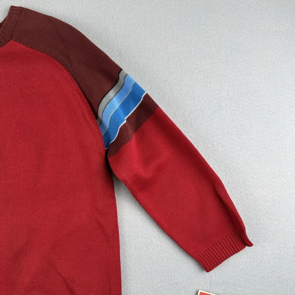 Mossimo Kids Red Color Stripe Ruby Size M (8) Sweater NWT